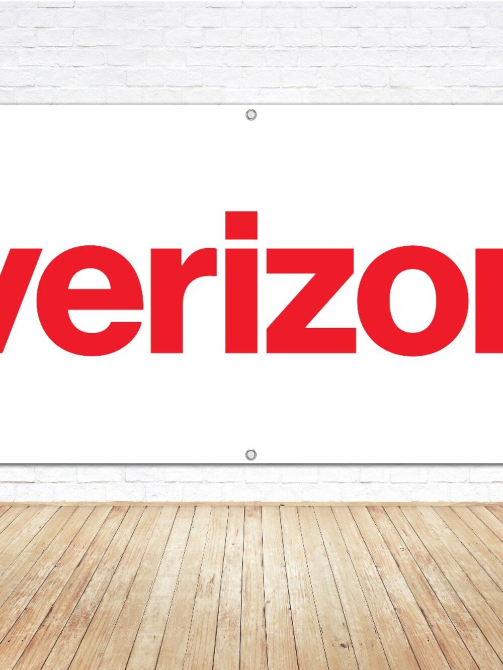 Large VERIZON WIRELESS Vinyl Banner 3x6 Sign Cellular Store Shop Kiosk Display